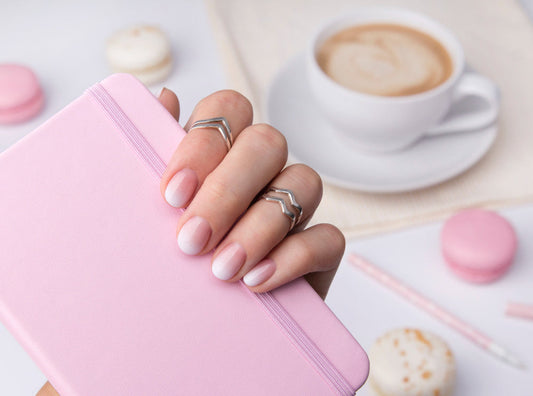 Elegant and classy soap nails