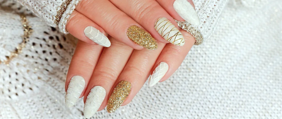 gold nail designs