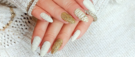 gold nail designs
