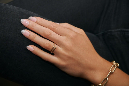 Stunning glitter french nail designs you’ll want to try