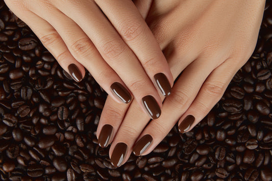 The brown nails ideas