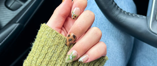 tortoise shell nails ideas