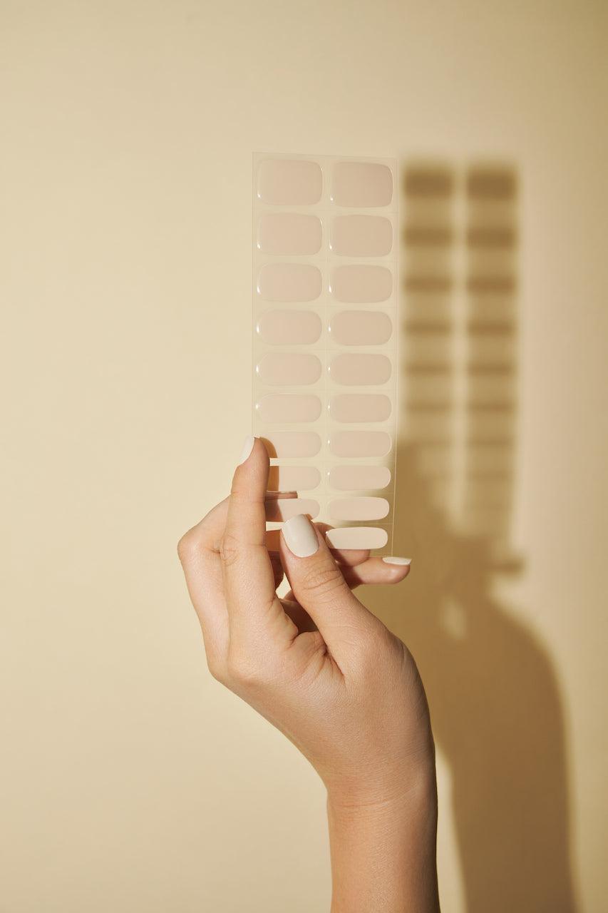 NUDE GEL NAIL STRIPS - Lehmani