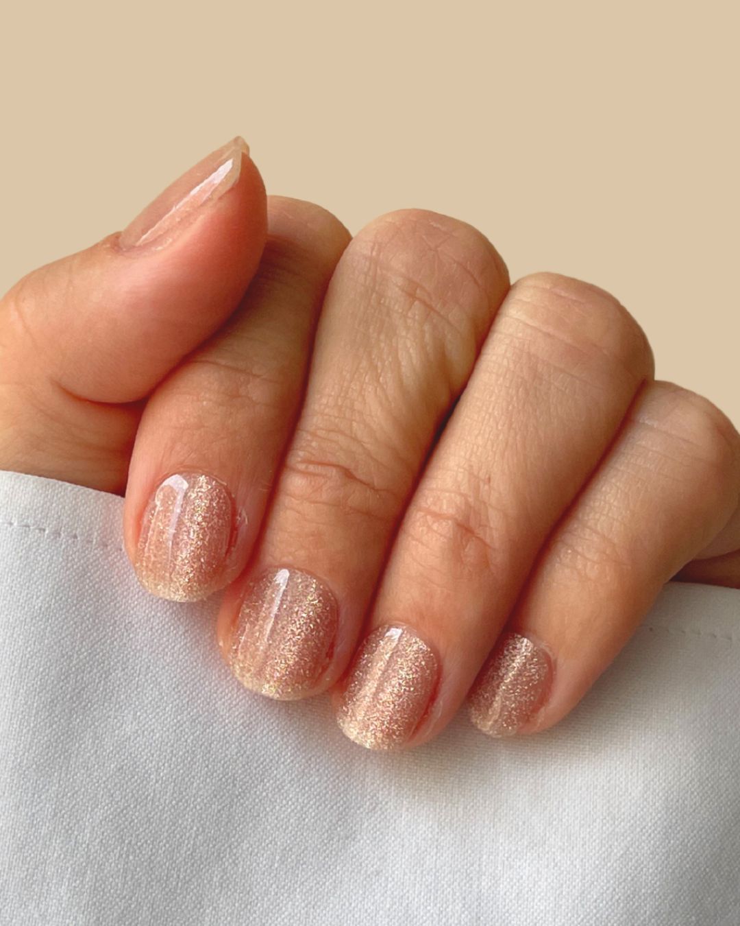 GOLD CAT EYE GEL NAIL STRIPS