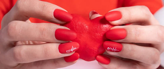 Cherry Red Nails with a Glossy Glow: The Timeless Valentine's Classic That Never Fails