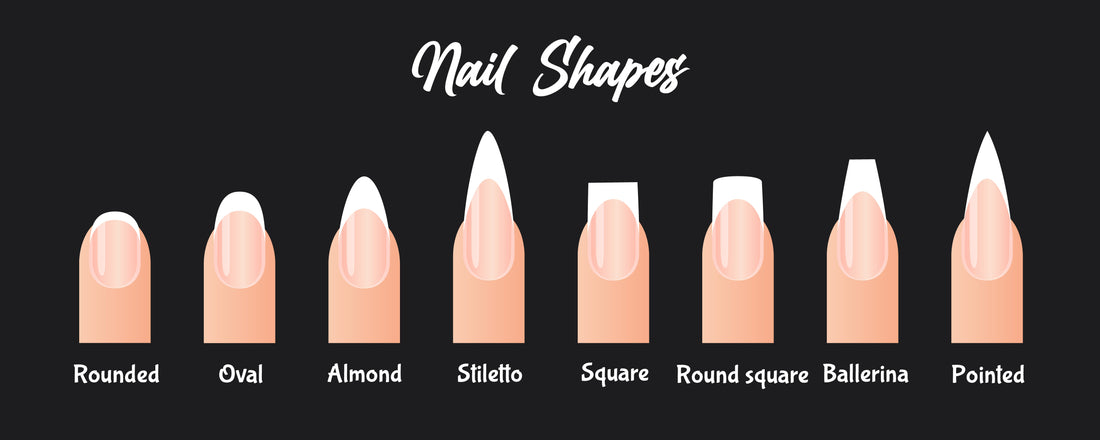 What are the different nail shapes: find the perfect style for your hands