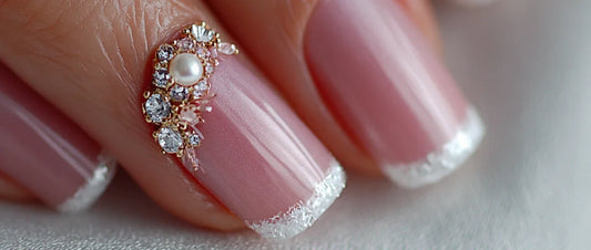 Elegant Pearl Accents: Mother's Day Nail Designs for 2026