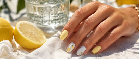 Fresh Lemon Nails for the Perfect Summer Manicure