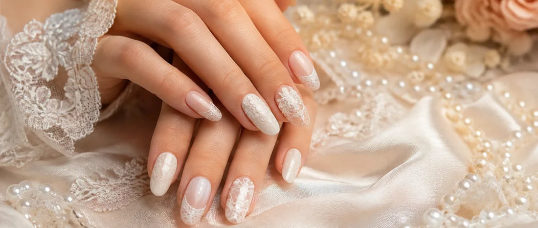 Lace Nails That Look Delicate, Detailed and Elegant