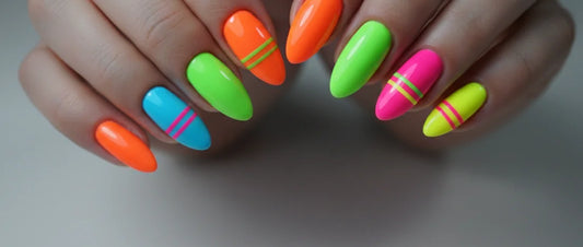 Maximalist energy for midnight: Why neon nails are becoming the unexpected New Year’s Eve essential
