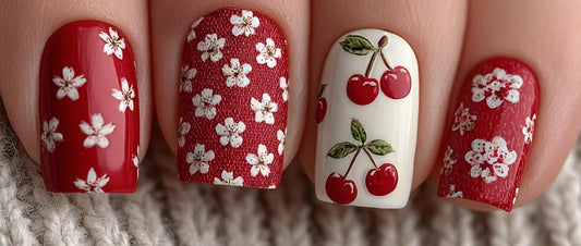 The cutest cherry nail design ideas that still feel stylish and modern