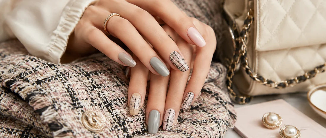 Tweed Nails That Bring Texture to Your Manicure