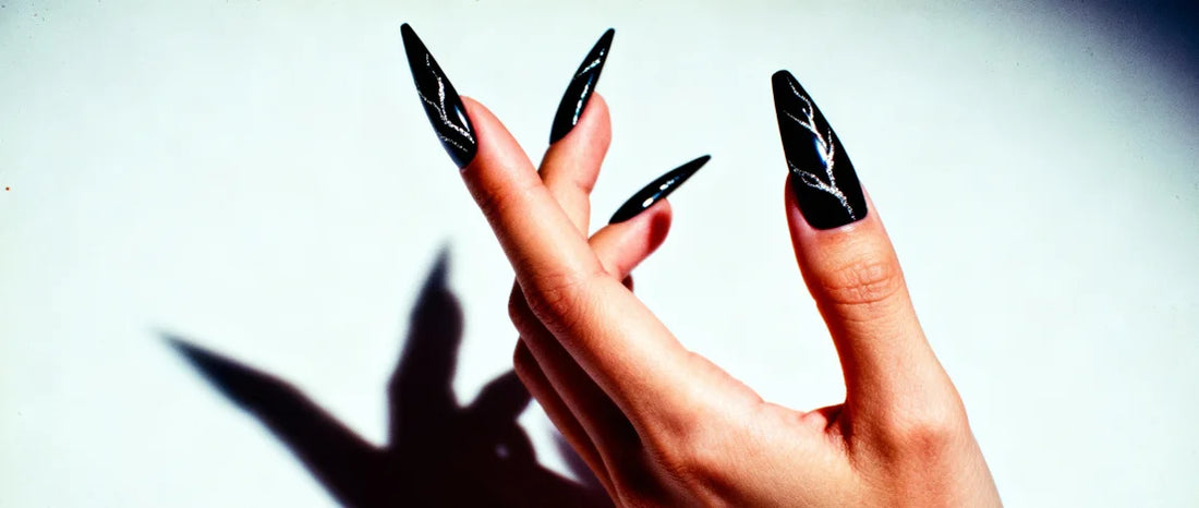 Black nail designs that redefine sophistication with a modern edge
